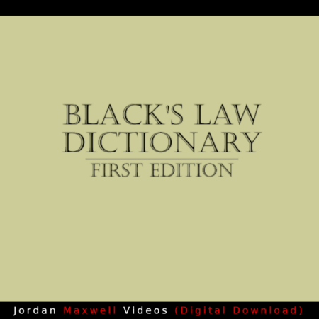 Blacks Law Dictionary 1st Edition